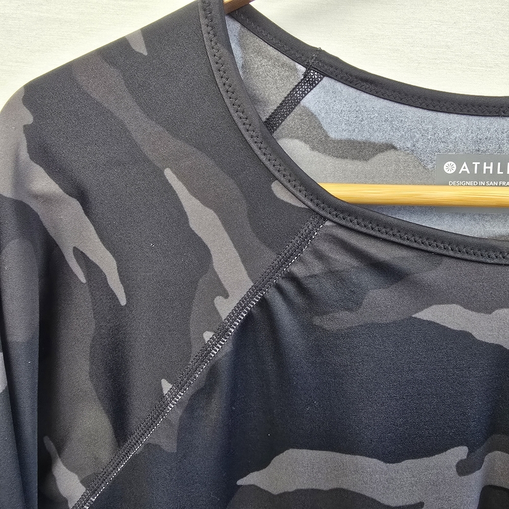 Athleta Camo Long Sleeve Top | Size XL - Picture 5 of 11